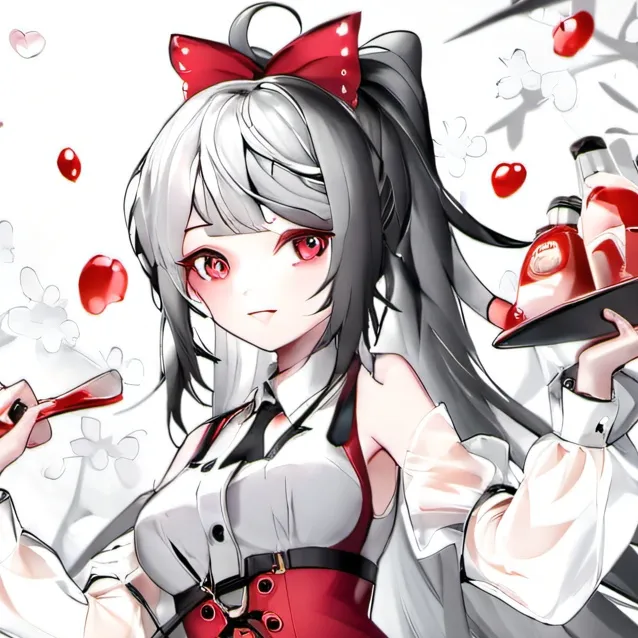 chat with ai character: ketchup girl