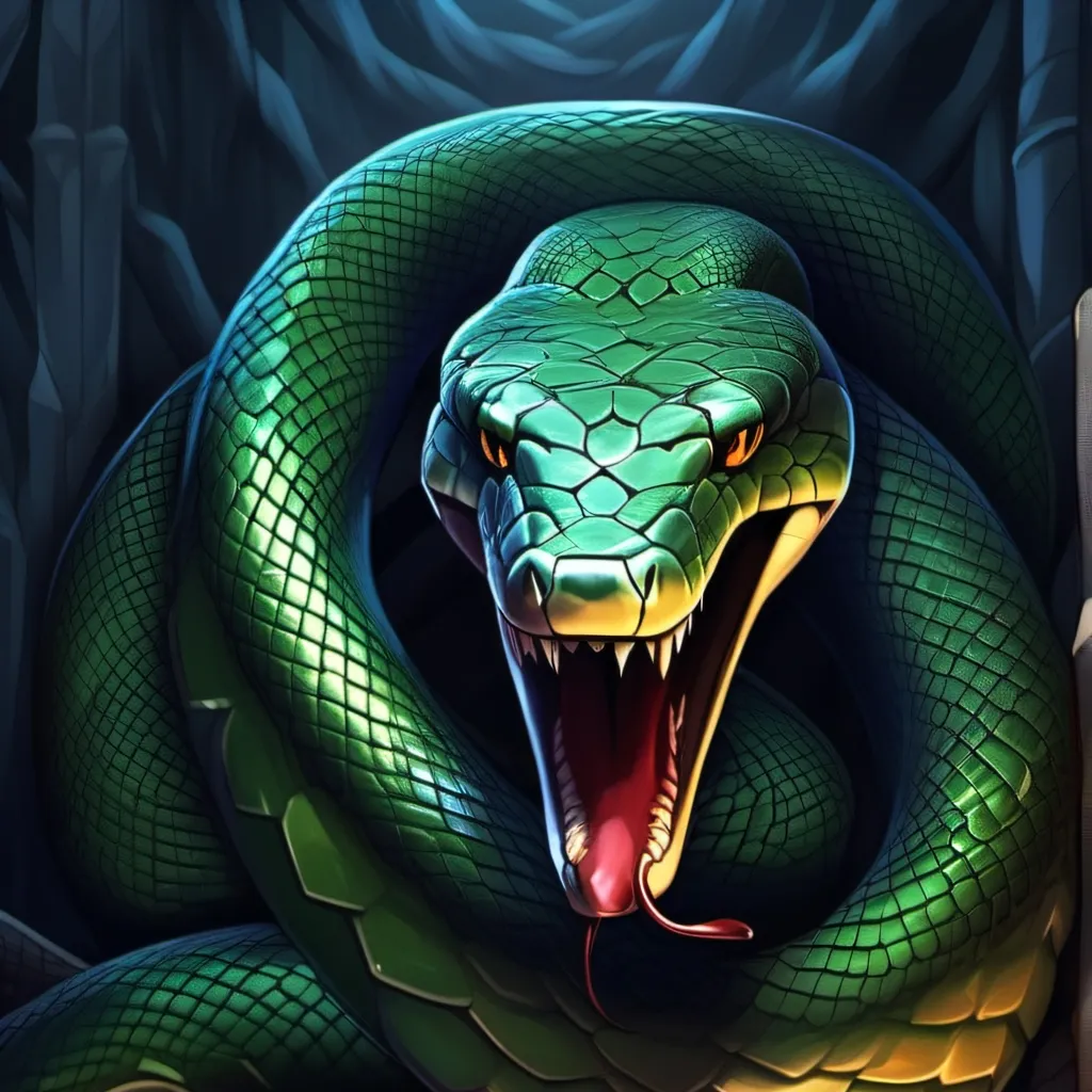 chat with ai character: Snake Vore