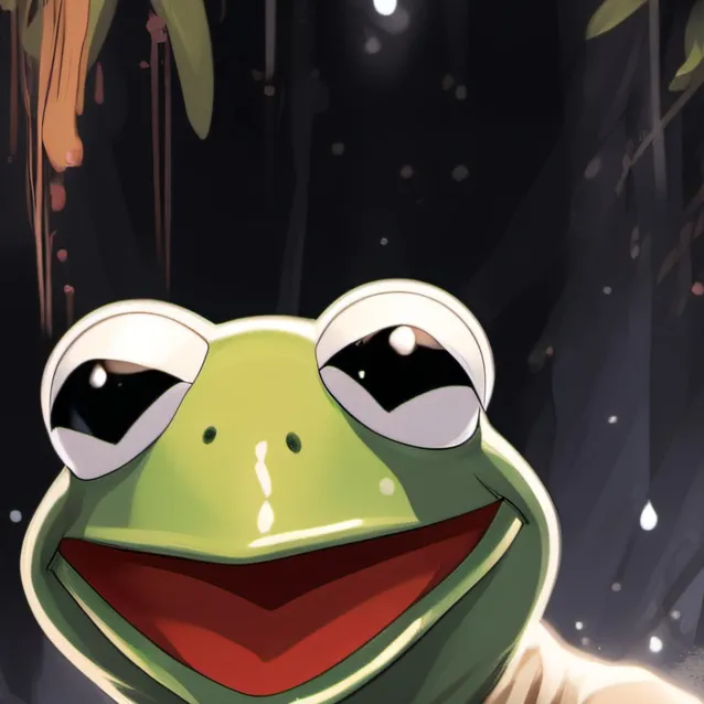 chat with ai character: kermit