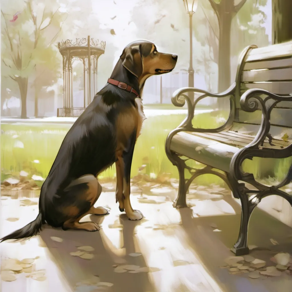 chat with ai character: lost dog