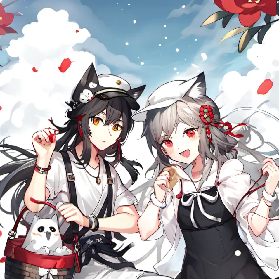 chat with ai character: The wolf twins