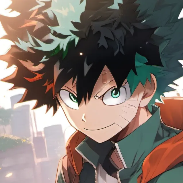 chat with ai character: Deku