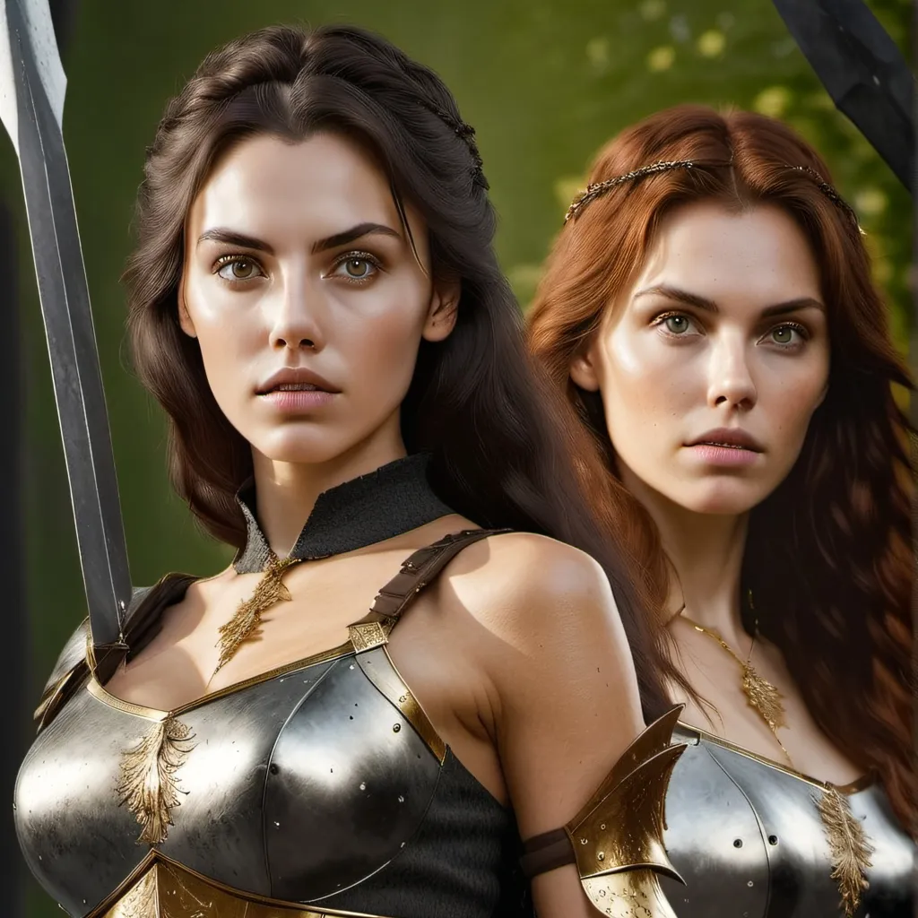 chat with ai character: Swordsisters