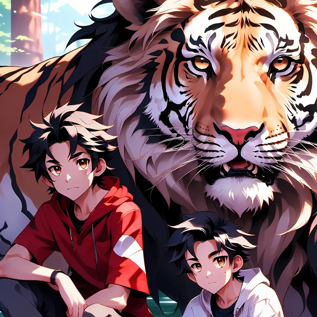 chat with ai character: tiger 