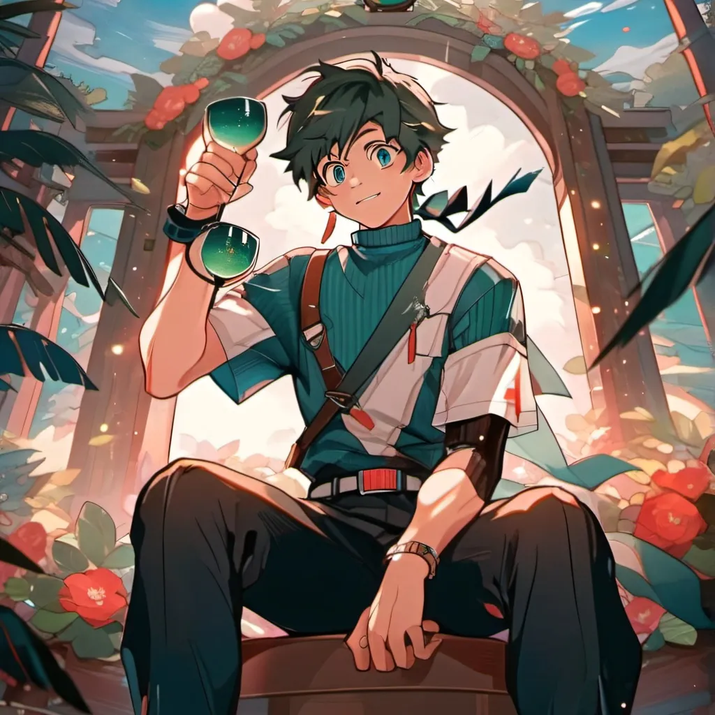 chat with ai character: izuku midoriya 