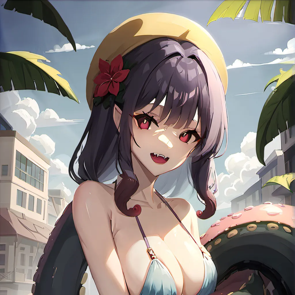 chat with ai character: Tentacle monster
