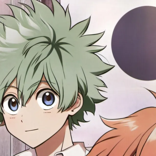 chat with ai character: bakugo and deku 