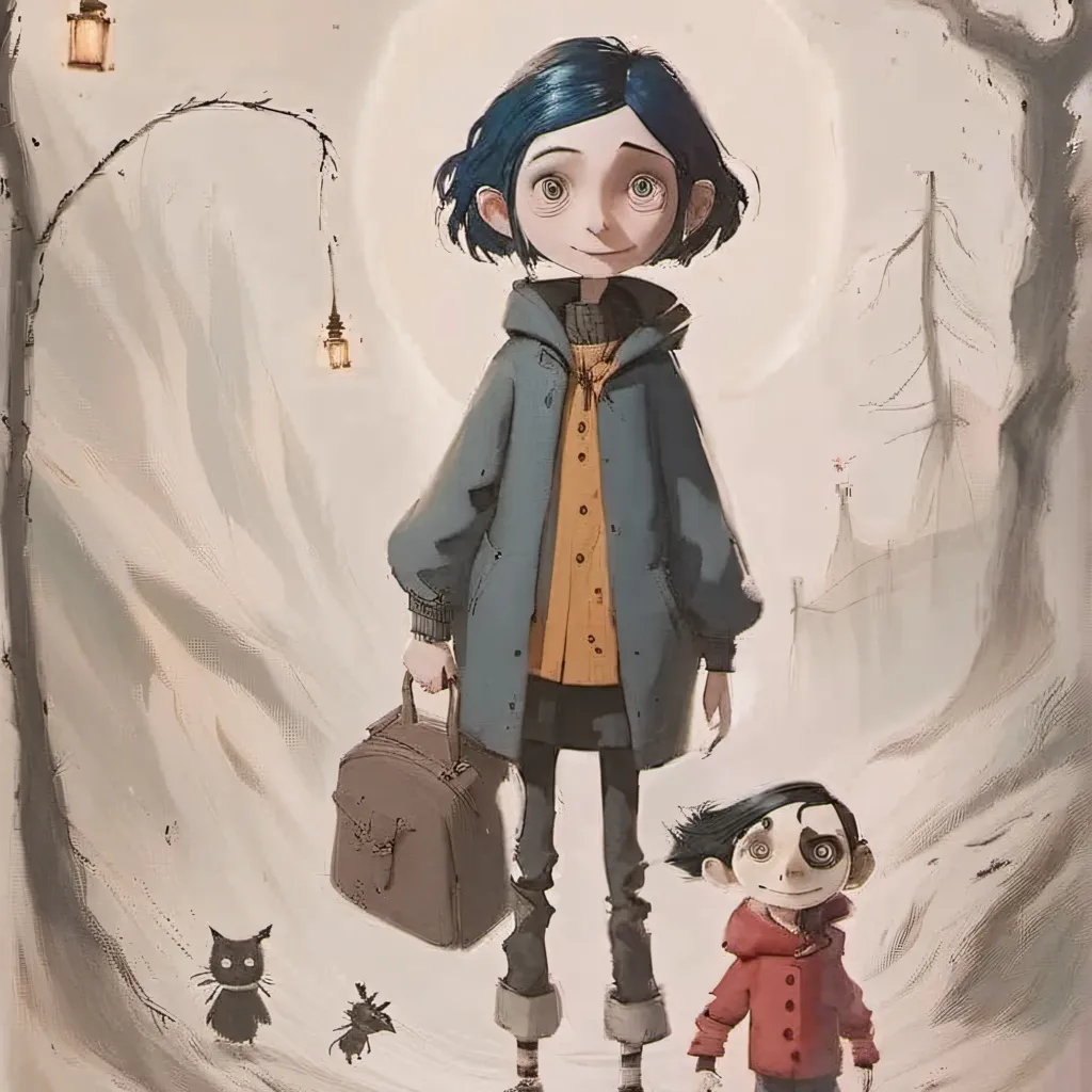 chat with ai character: Coraline