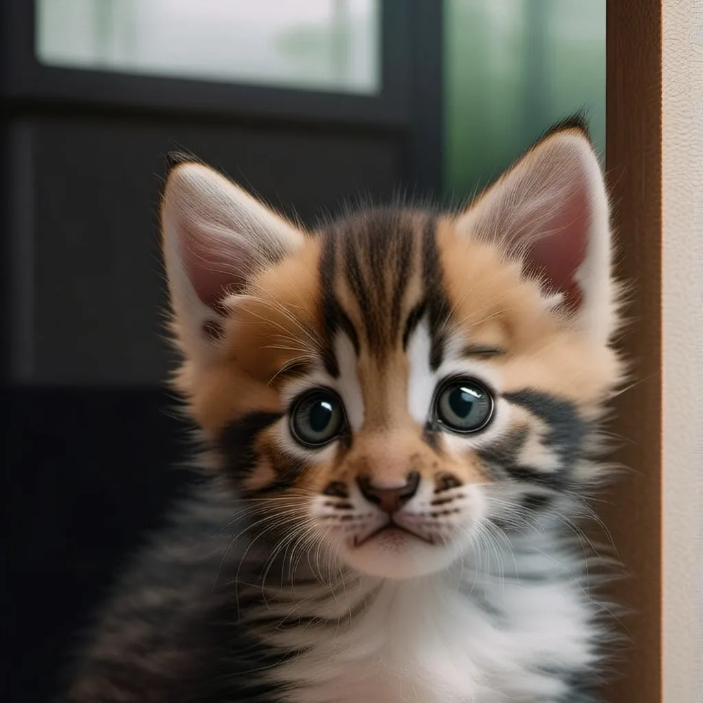 chat with ai character: little kitten