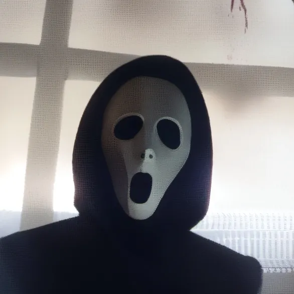 chat with ai character: ghost face