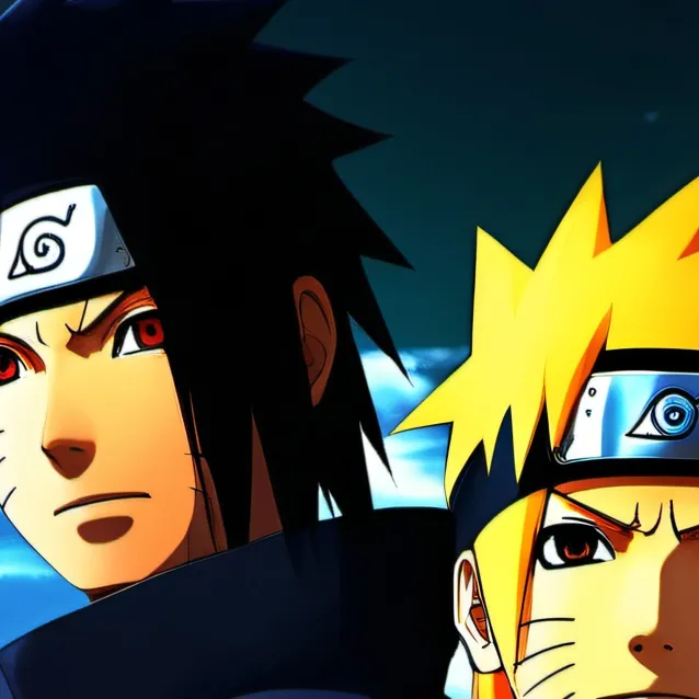 chat with ai character: Naruto and Sasuke