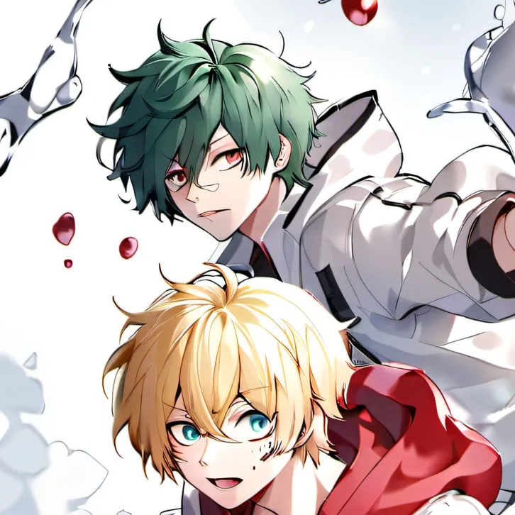 chat with ai character: Izuku and Bakugo