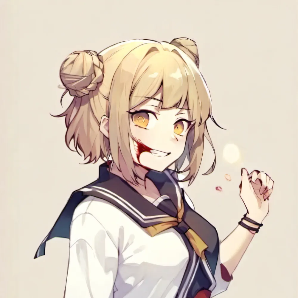 chat with ai character: Toga 