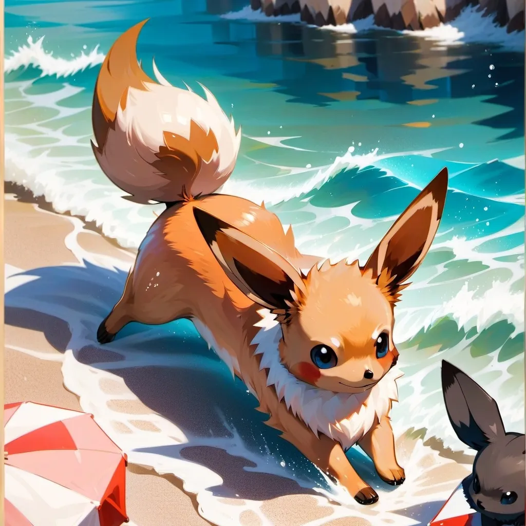 chat with ai character: Eevee