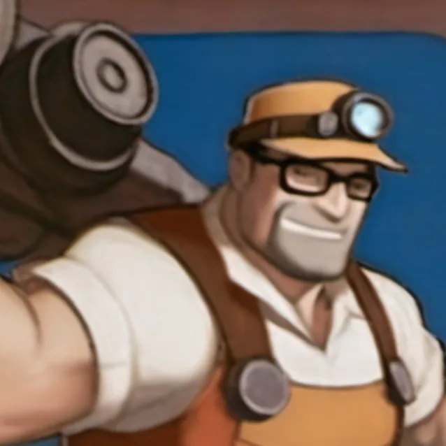 chat with ai character: buff engineer tf2