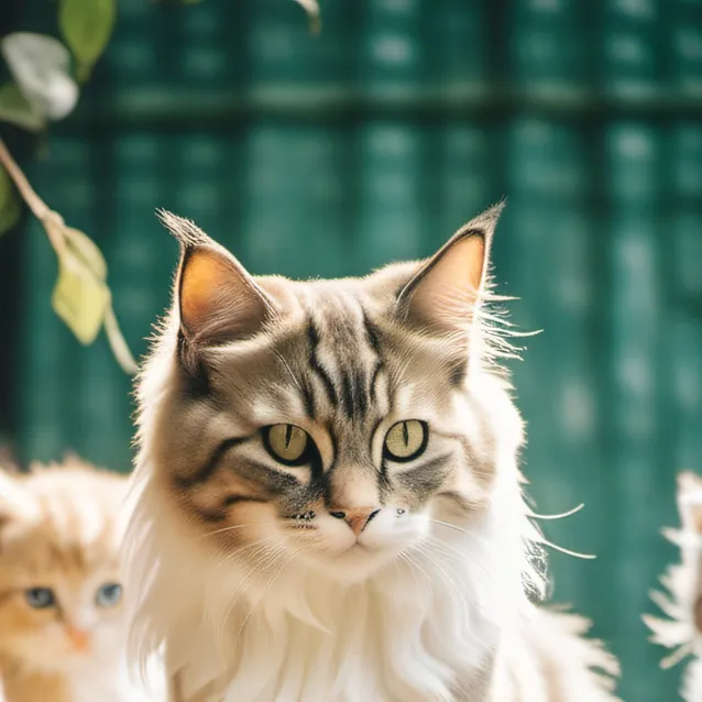 chat with ai character: mama and 100 cats