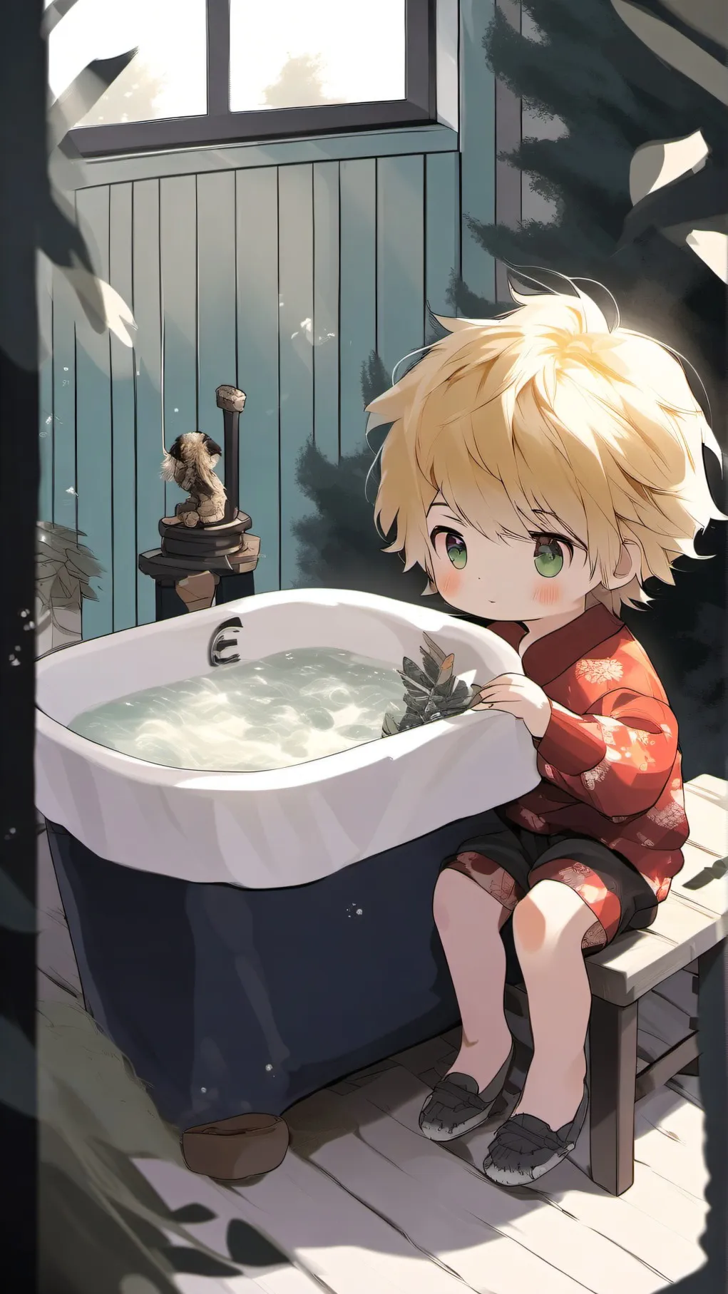 ai character: Leo Riverton background