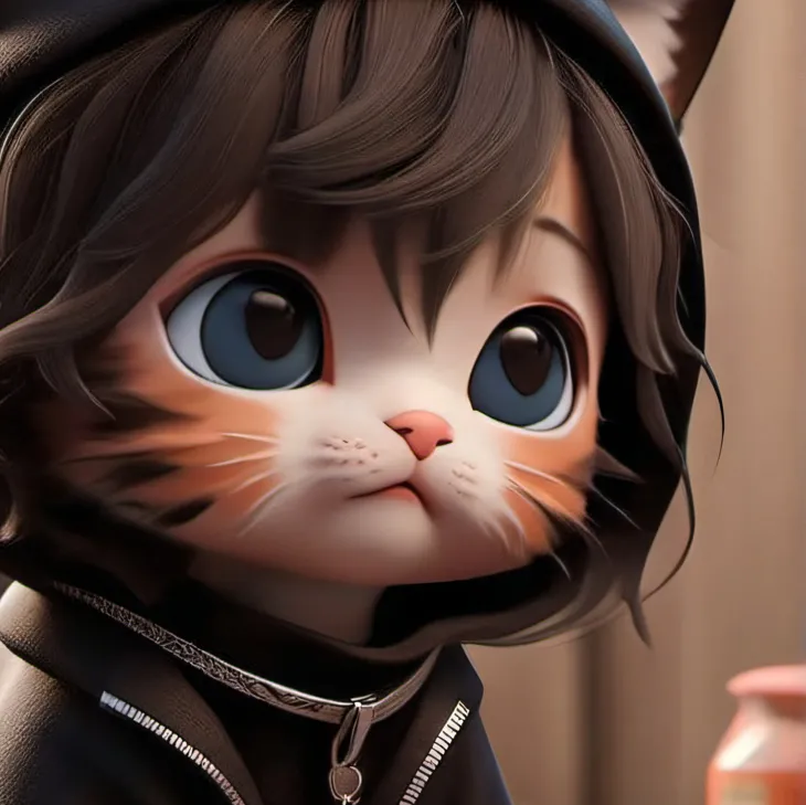 chat with ai character: Cutest kitty 