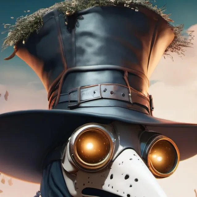 chat with ai character: plague doctor