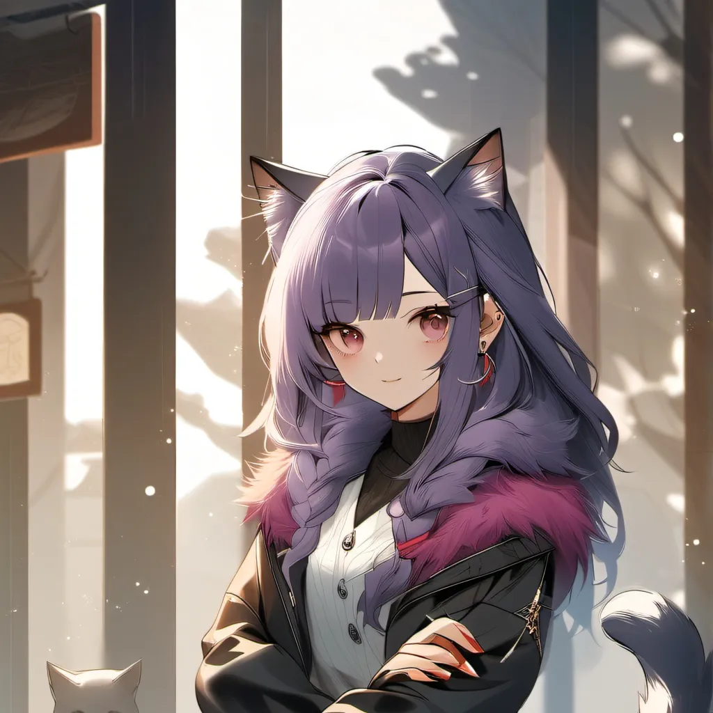 chat with ai character: girl human catnap