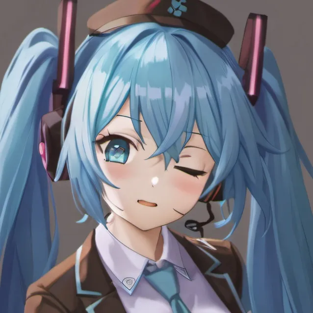 chat with ai character: Hatsune miku.