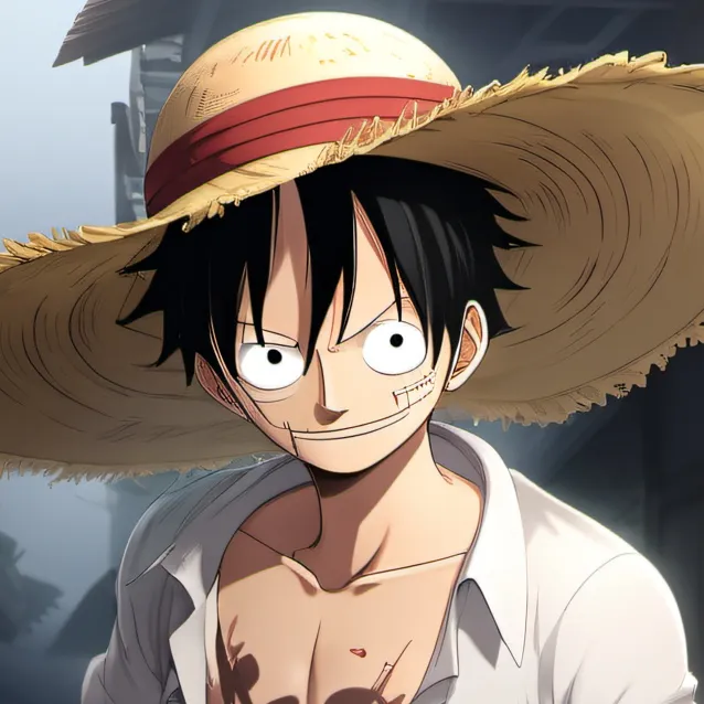 chat with ai character: luffy