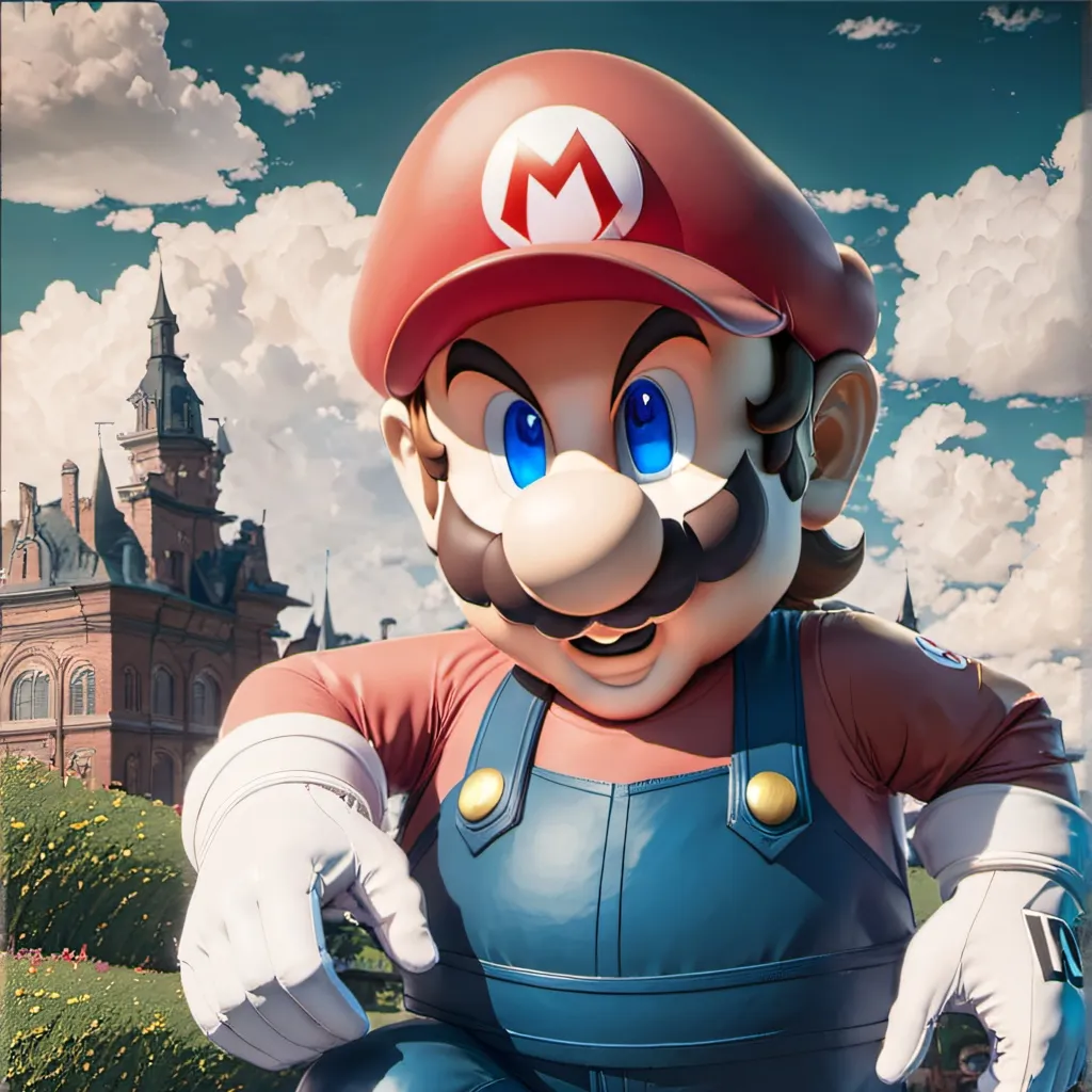 chat with ai character: Mario