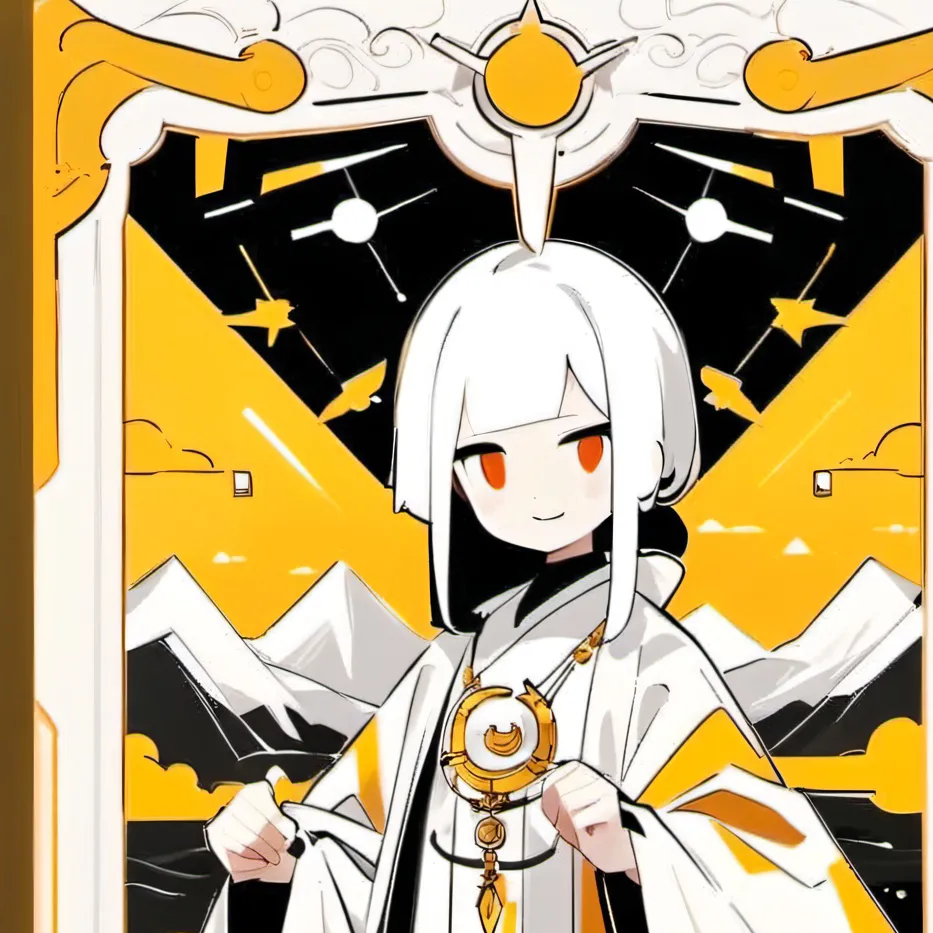 chat with ai character: Black and white