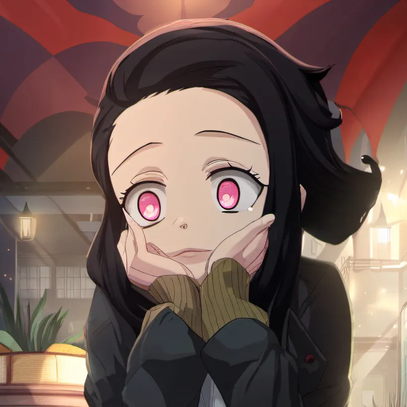 chat with ai character: Nezuko vs daki