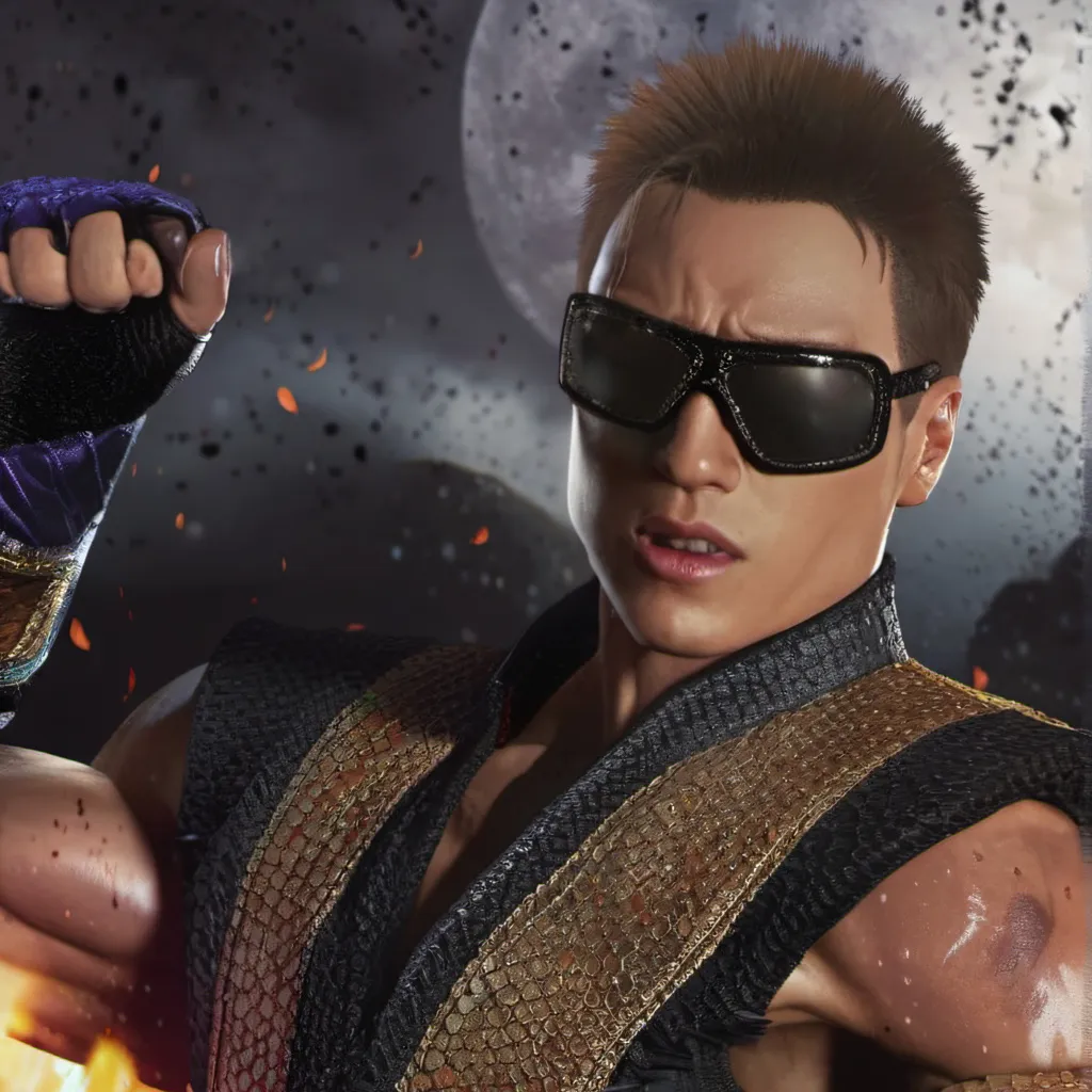 chat with ai character:  Johnny cage