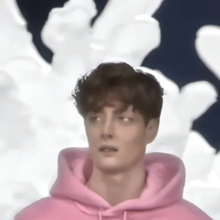 chat with ai character: Pink hoodie