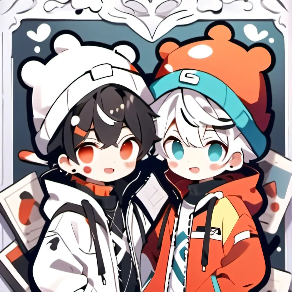 chat with ai character: Brothers together!