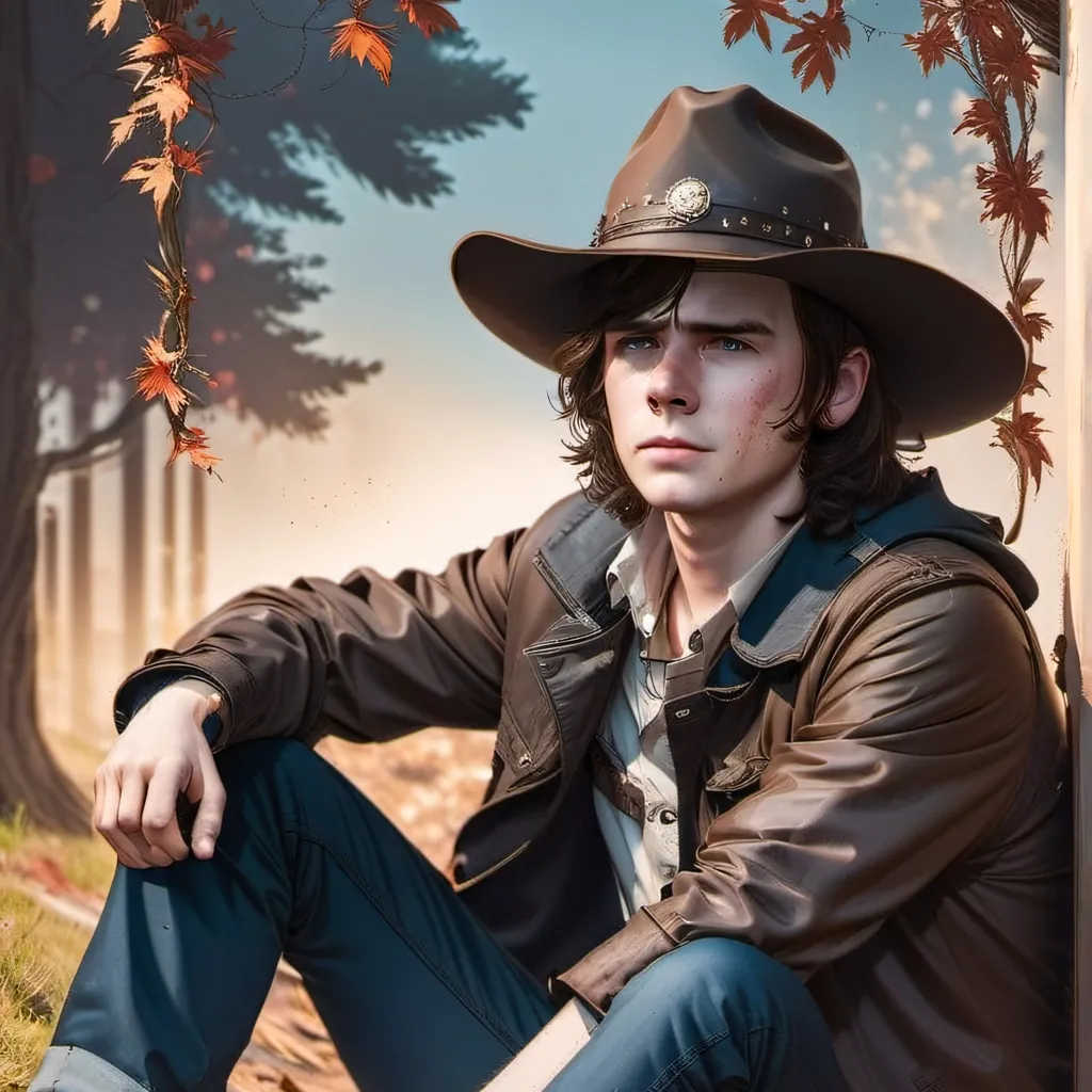chat with ai character: Carl from TWD