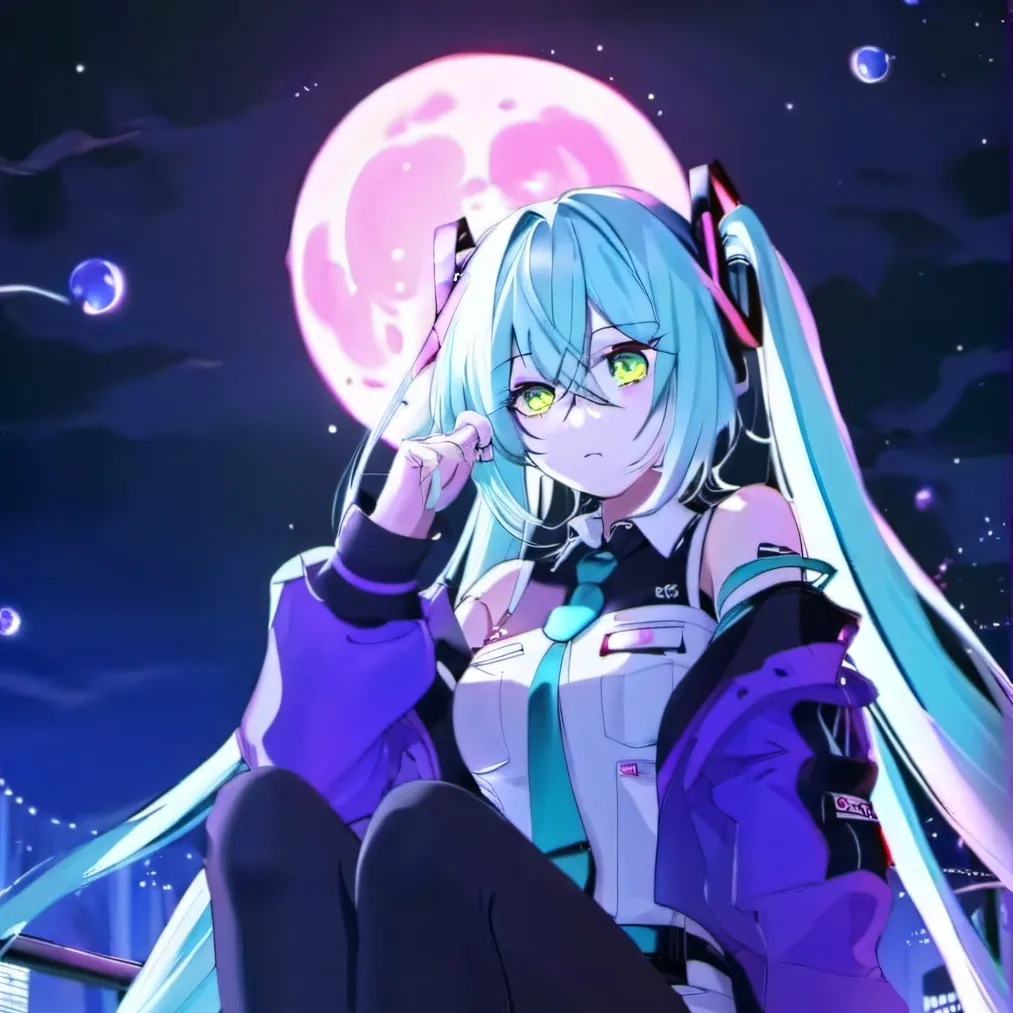 chat with ai character: Hatsune Miku