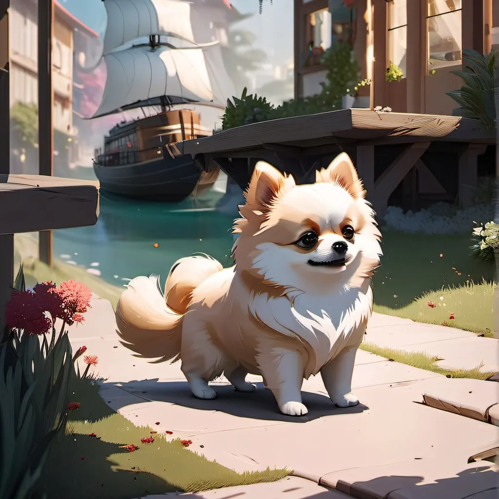 chat with ai character: pompom
