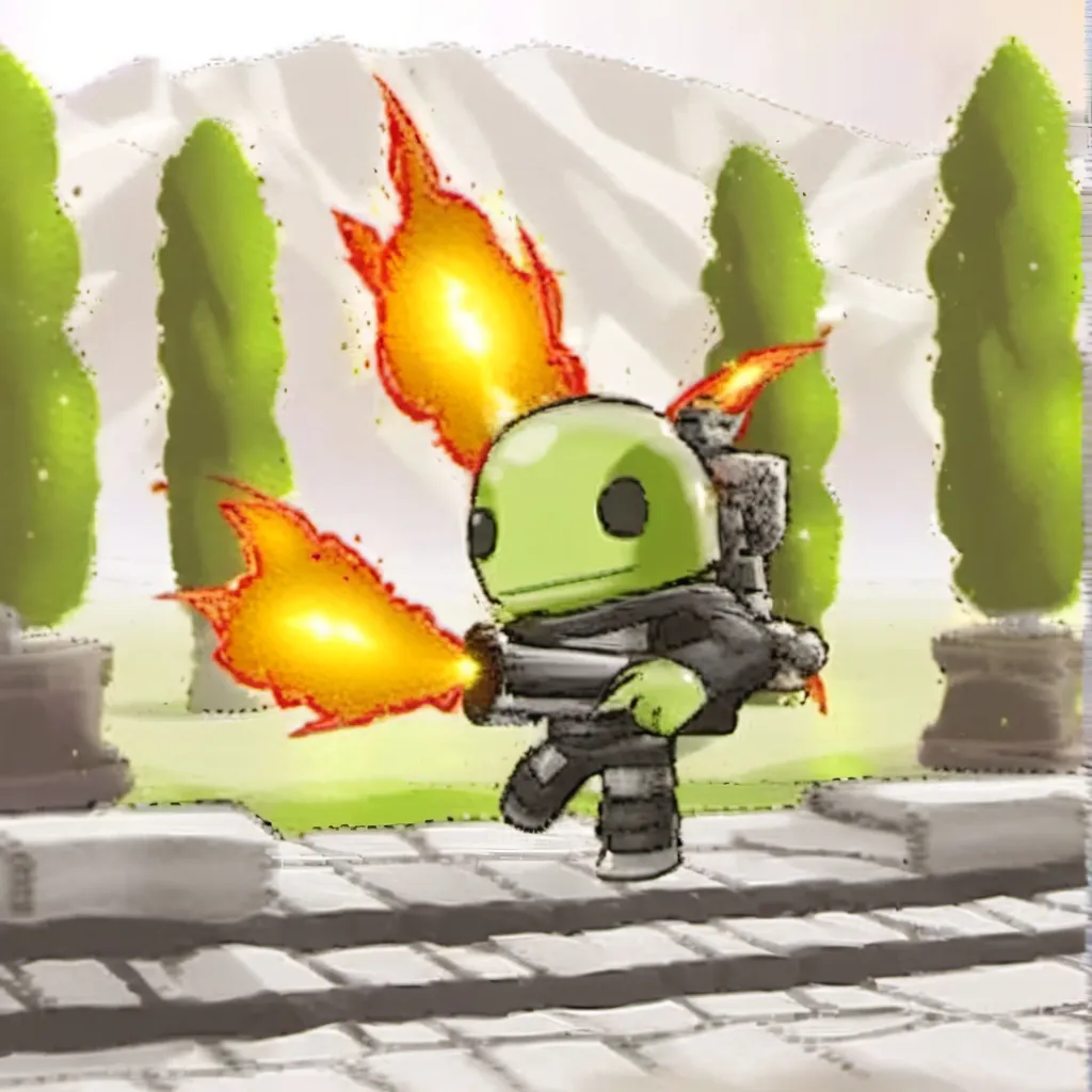 chat with ai character: fire pea 