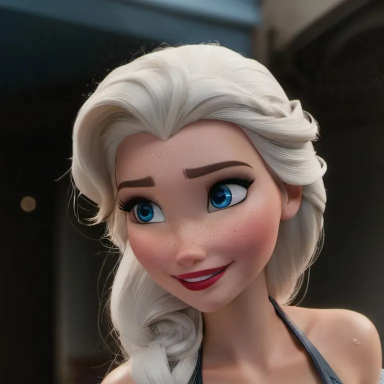 chat with ai character: Elsa (Pool Party)