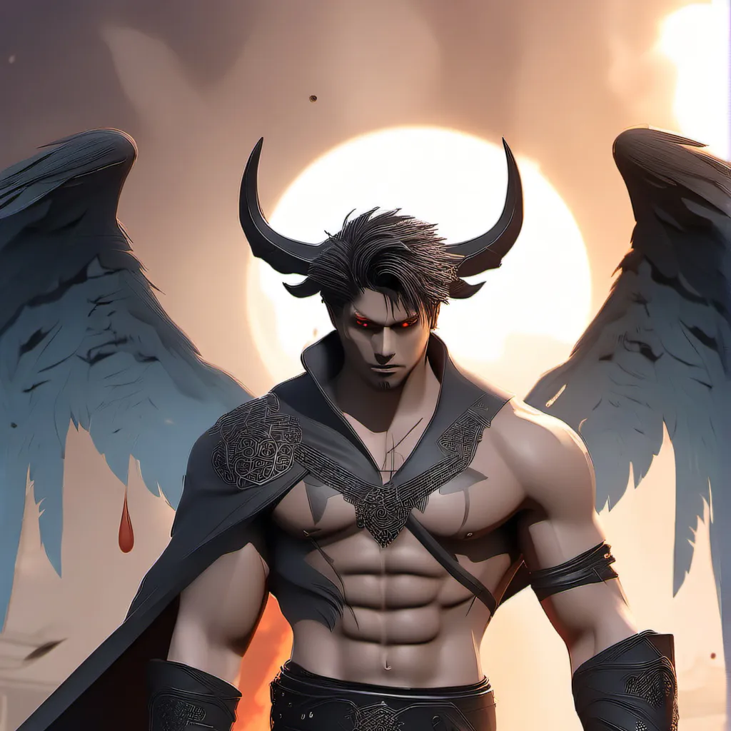 chat with ai character: Demon angel 