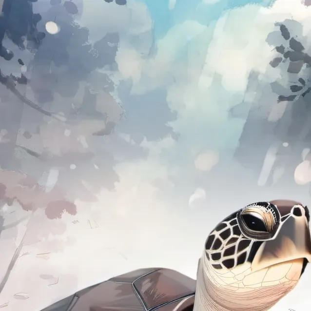 chat with ai character: turtle :D