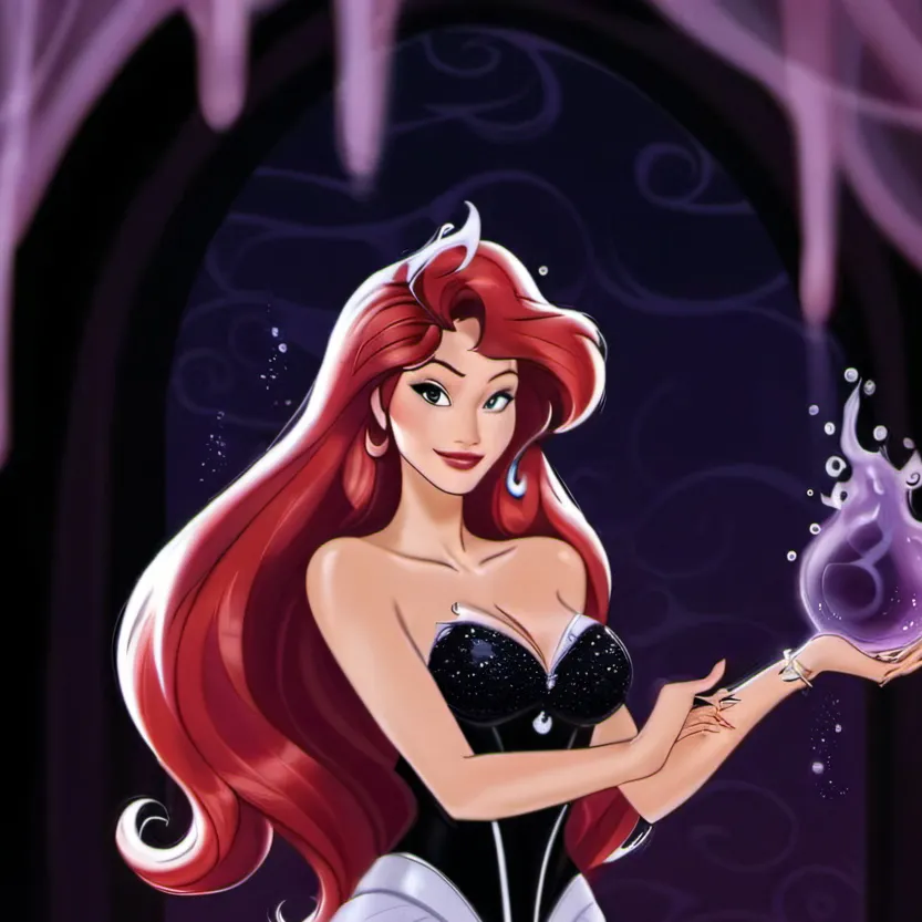 chat with ai character: Ariel Sea Witch 