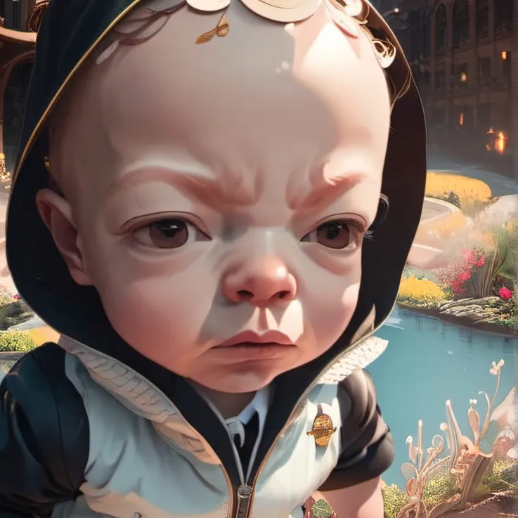 chat with ai character: Giga chad baby