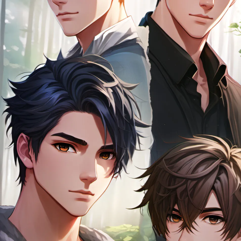 chat with ai character: 4 boys 
