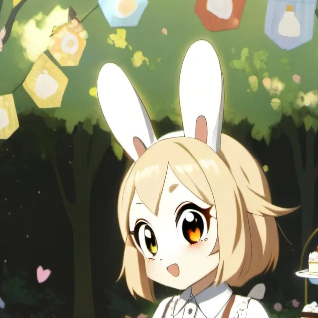 chat with ai character: cream the bunny