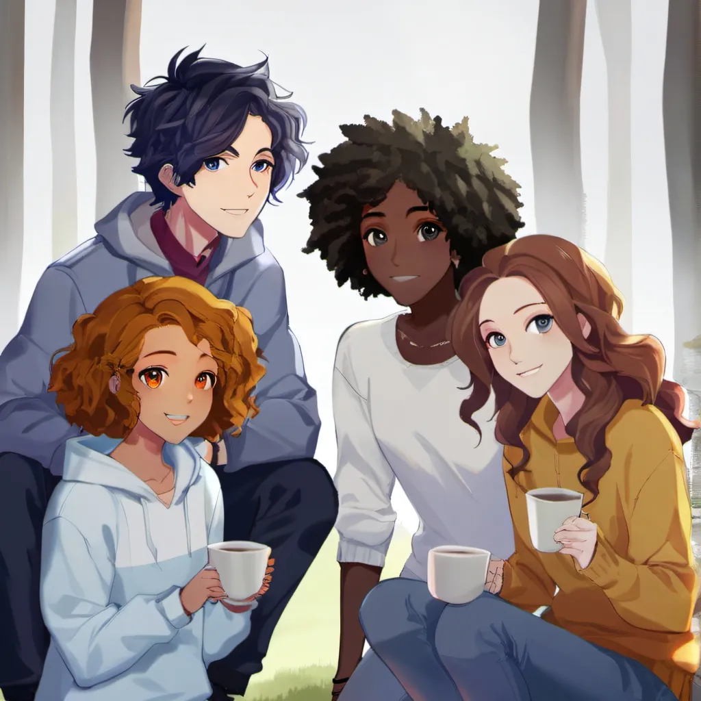 chat with ai character: camping