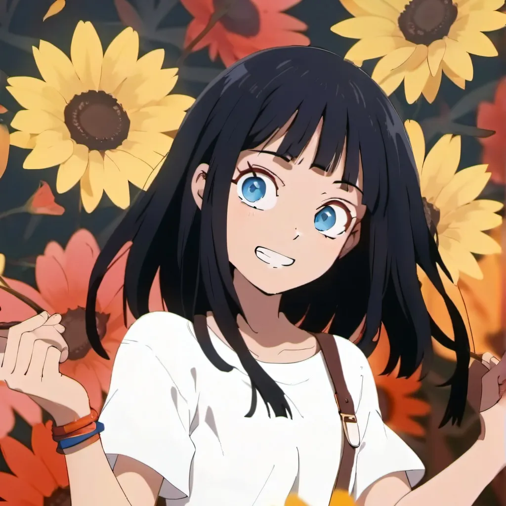 chat with ai character: Himawari time skip