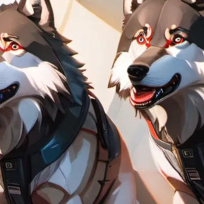 chat with ai character: Phone and wolfs 