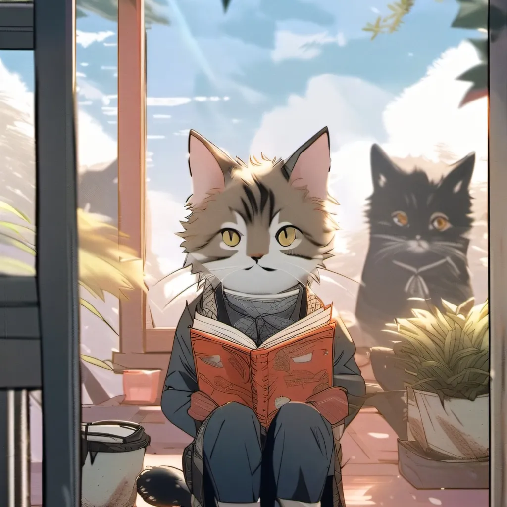 chat with ai character: Cat family 