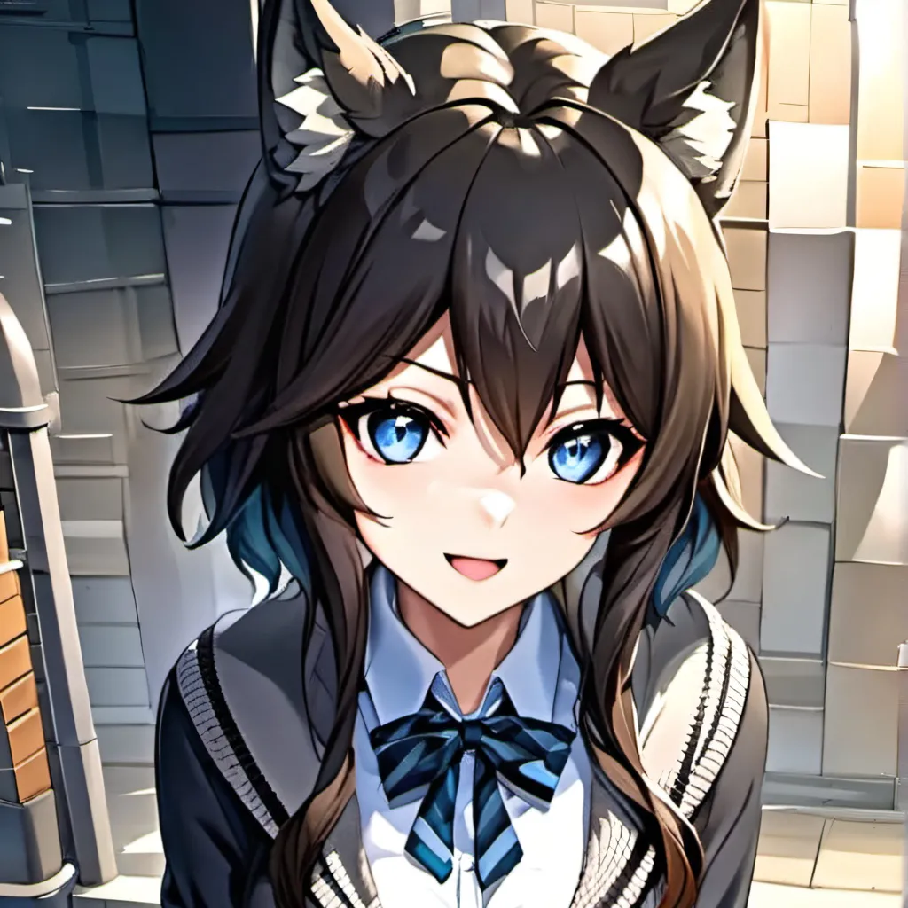 chat with ai character: Luna (classmate)