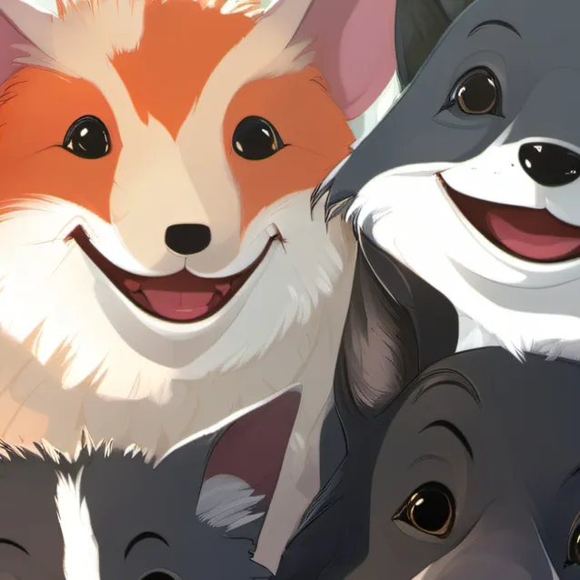 chat with ai character: smiling critters