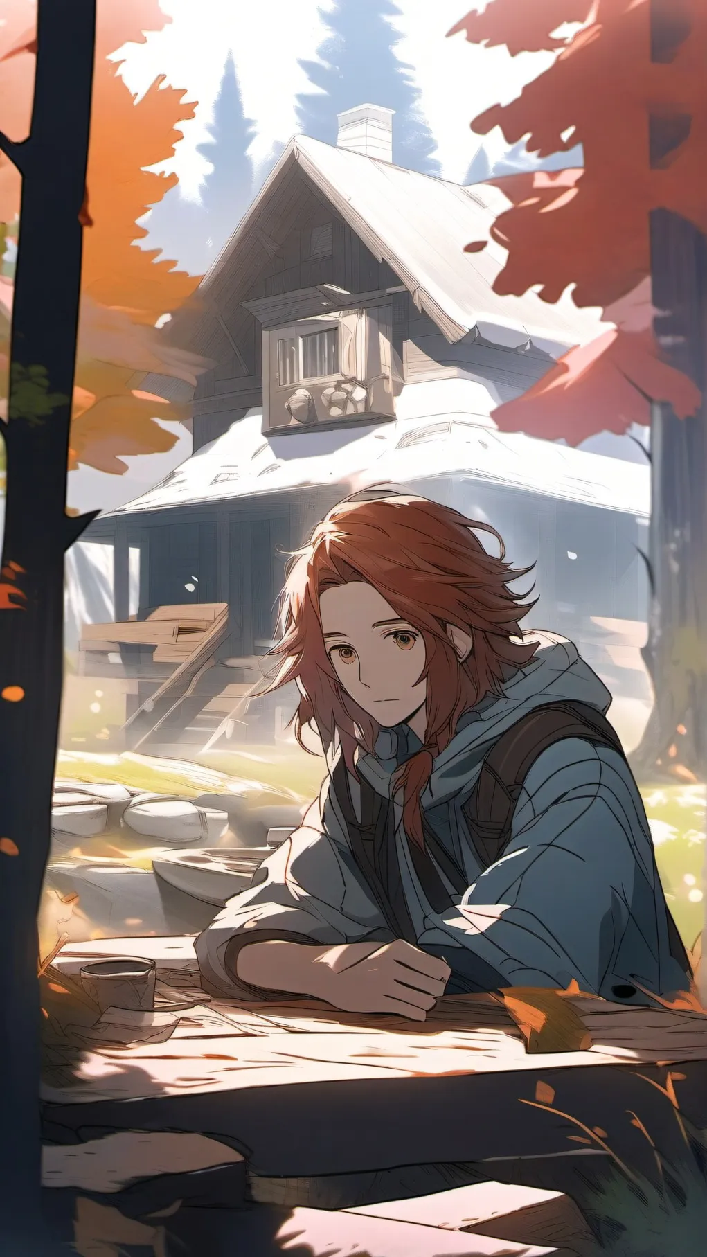 ai character: camp half blood background